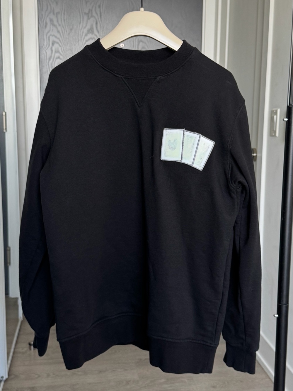 Authentic Christian Dior Sweatshirt x KENNY SCHARF Back Logo Embroidery MEDIUM